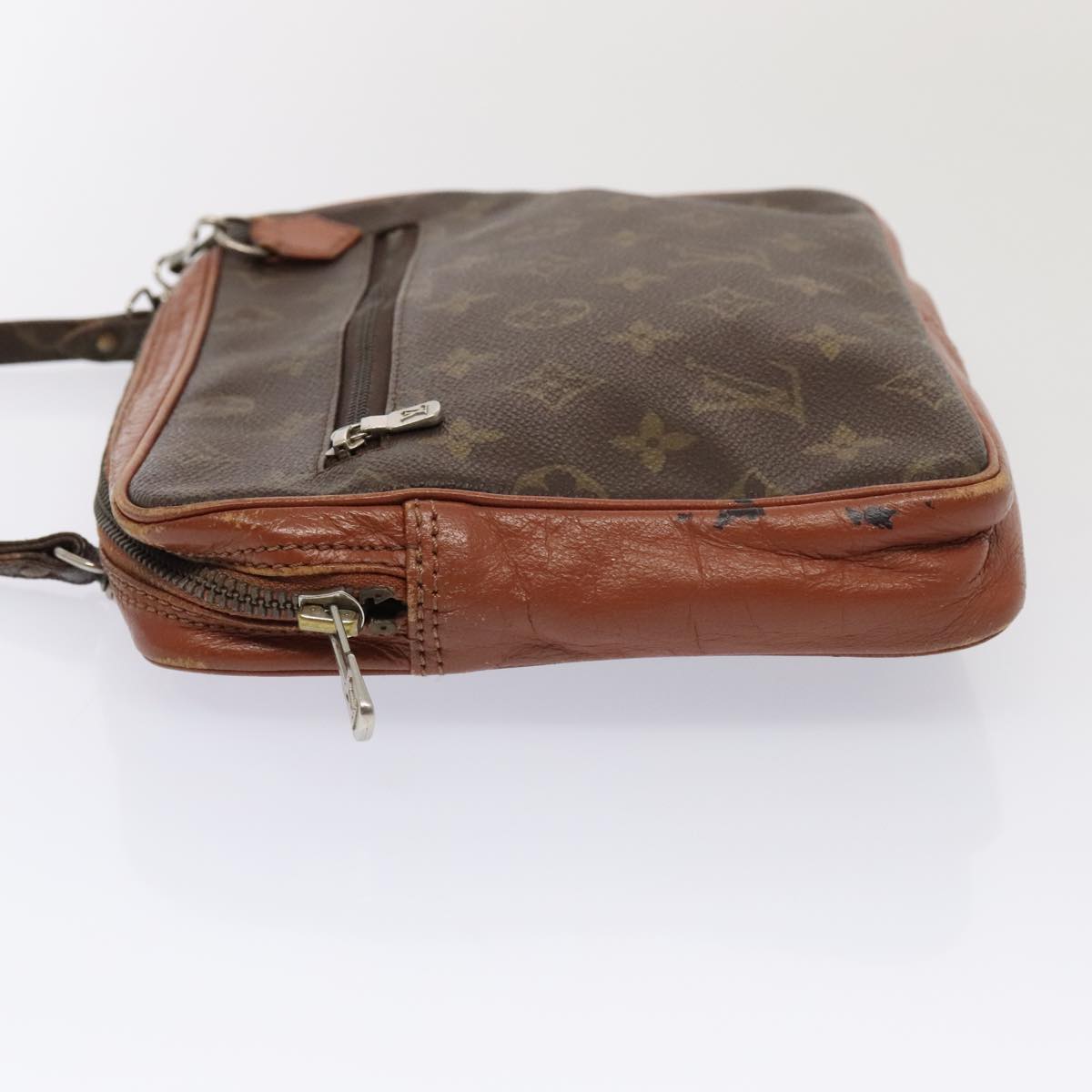 LOUIS VUITTON Monogram Pochette Sports Clutch Bag No.183 LV Auth bs17545