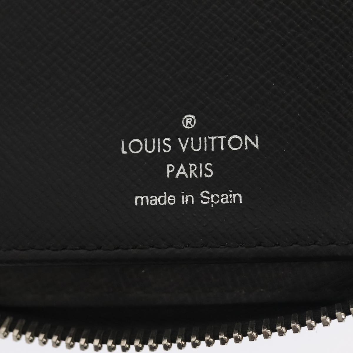 LOUIS VUITTON Damier Graphite Zippy Wallet Vertical N63095 LV Auth bs17562