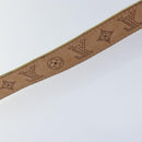 LOUIS VUITTON Monogram Mahina Ceinture Belt Leather Gold M9614W LV Auth bs17576-13