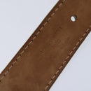 LOUIS VUITTON Monogram Mahina Ceinture Belt Leather Gold M9614W LV Auth bs17576-17