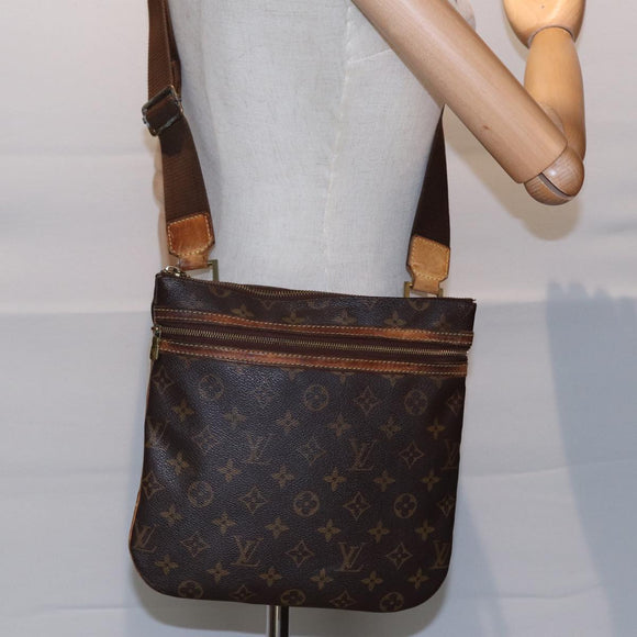 LOUIS VUITTON Monogram Pochette Bosphore Shoulder Bag M40044 LV Auth bs17578