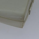 GUCCI Shoulder Bag Leather White Silver 007 1014 0274 Auth bs17611-12