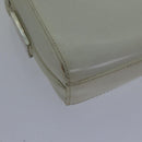 GUCCI Shoulder Bag Leather White Silver 007 1014 0274 Auth bs17611-13