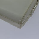 GUCCI Shoulder Bag Leather White Silver 007 1014 0274 Auth bs17611-14