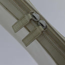 GUCCI Shoulder Bag Leather White Silver 007 1014 0274 Auth bs17611-16