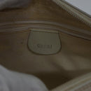 GUCCI Shoulder Bag Leather White Silver 007 1014 0274 Auth bs17611-17
