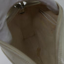 GUCCI Shoulder Bag Leather White Silver 007 1014 0274 Auth bs17611-19