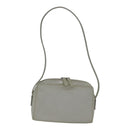 GUCCI Shoulder Bag Leather White Silver 007 1014 0274 Auth bs17611-2