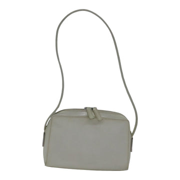 GUCCI Shoulder Bag Leather White Silver 007 1014 0274 Auth bs17611 - 0