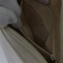 GUCCI Shoulder Bag Leather White Silver 007 1014 0274 Auth bs17611-21