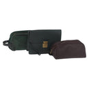 LOUIS VUITTON Taiga Clutch Bag 3Set Acajou Grizzly Epithea LV Auth bs17614-1