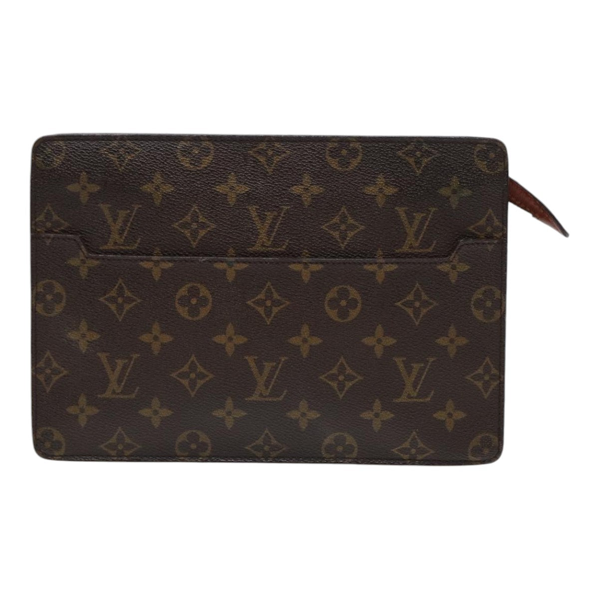 LOUIS VUITTON Monogram Pochette Homme Clutch Bag M51795 LV Auth bs17617