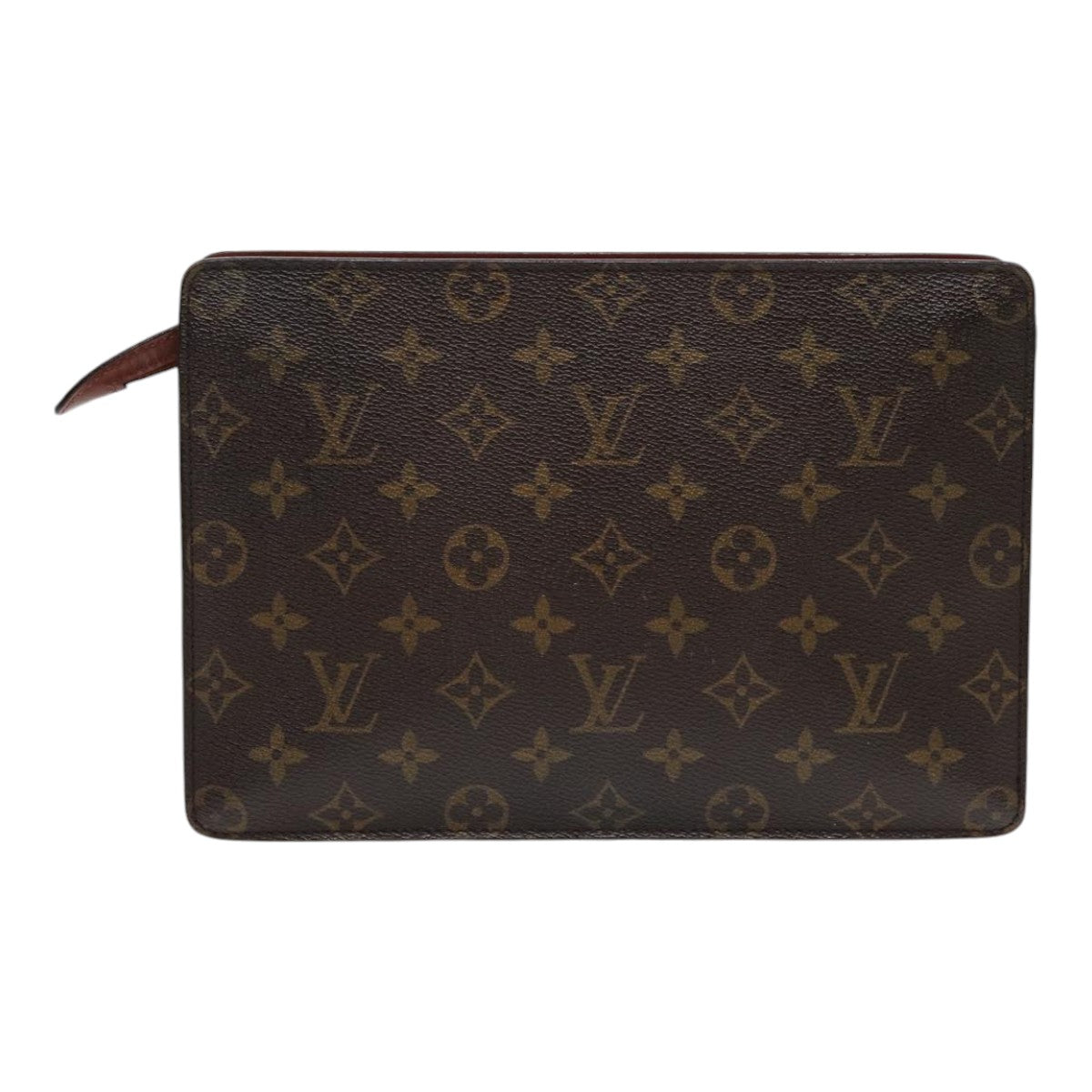 LOUIS VUITTON Monogram Pochette Homme Clutch Bag M51795 LV Auth bs17617 - 0