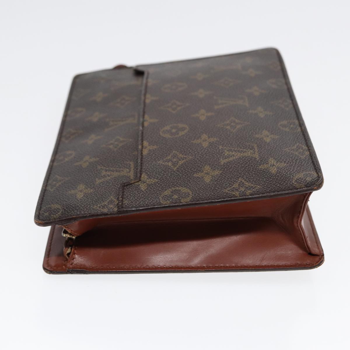 LOUIS VUITTON Monogram Pochette Homme Clutch Bag M51795 LV Auth bs17617