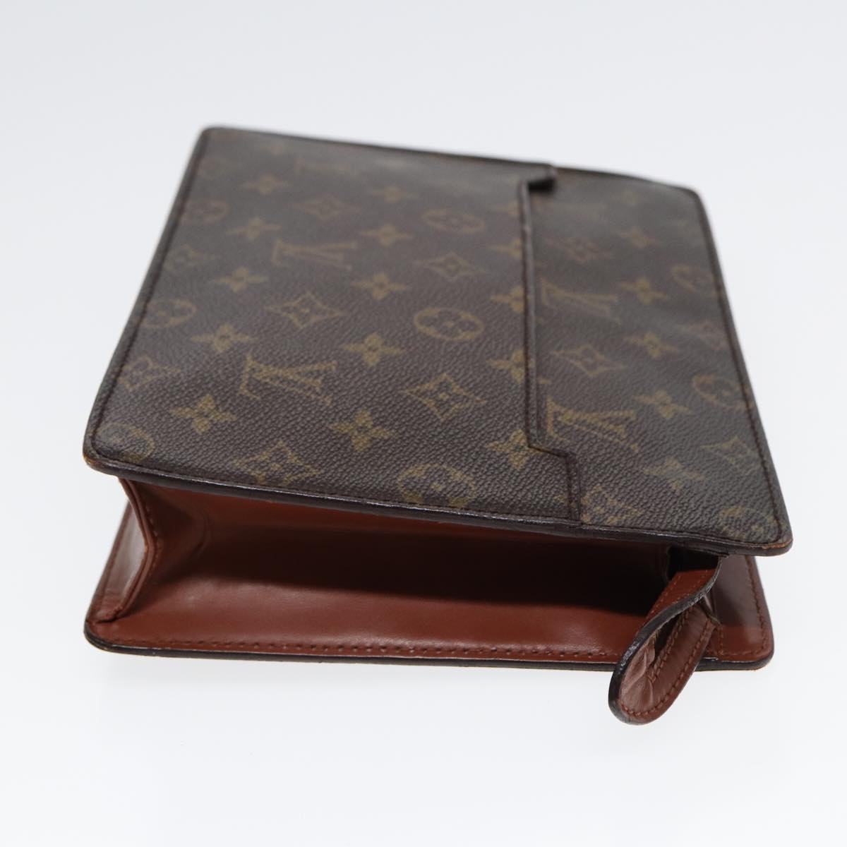 LOUIS VUITTON Monogram Pochette Homme Clutch Bag M51795 LV Auth bs17617