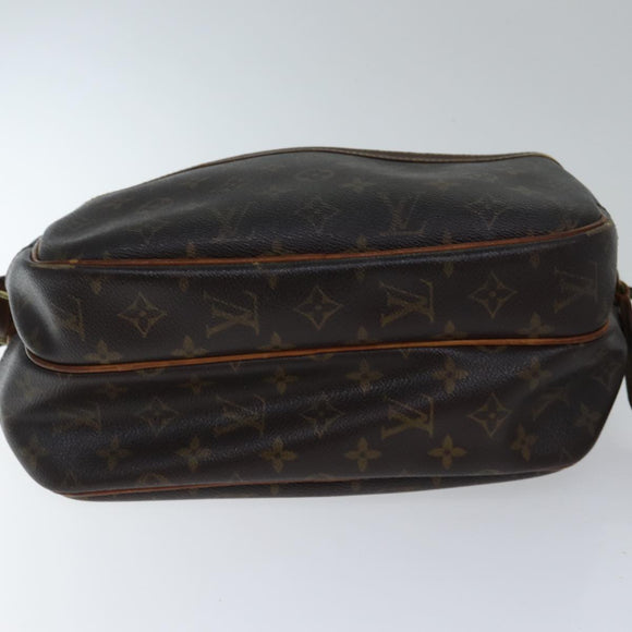 LOUIS VUITTON Monogram Reporter PM Shoulder Bag M45254 LV Auth bs17621