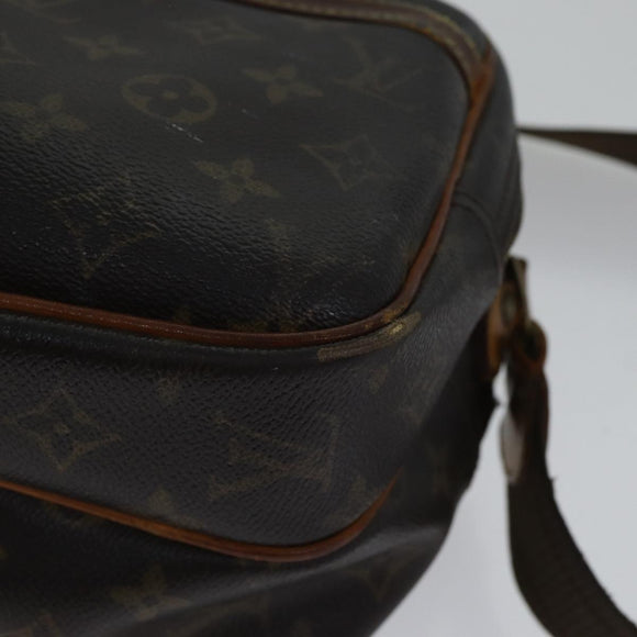 LOUIS VUITTON Monogram Reporter PM Shoulder Bag M45254 LV Auth bs17621