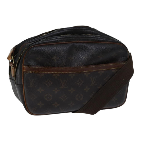 LOUIS VUITTON Monogram Reporter PM Shoulder Bag M45254 LV Auth bs17621