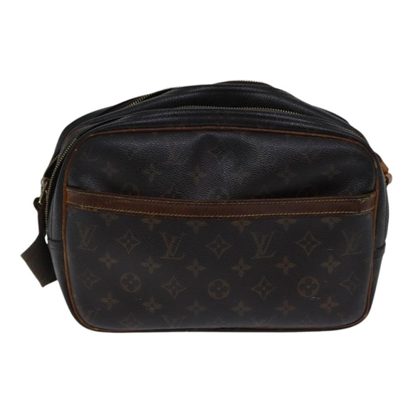 LOUIS VUITTON Monogram Reporter PM Shoulder Bag M45254 LV Auth bs17621
