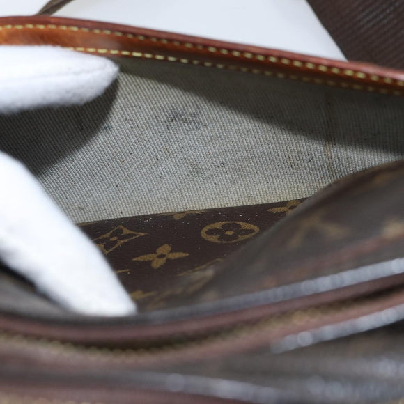 LOUIS VUITTON Monogram Reporter PM Shoulder Bag M45254 LV Auth bs17621