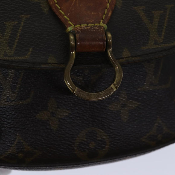 LOUIS VUITTON Monogram Saint Cloud PM Shoulder Bag M51244 LV Auth bs17627
