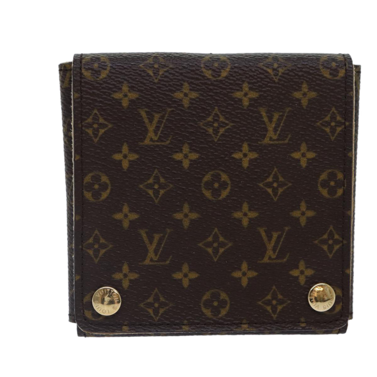 LOUIS VUITTON Monogram Accessory Case LV Auth bs17630