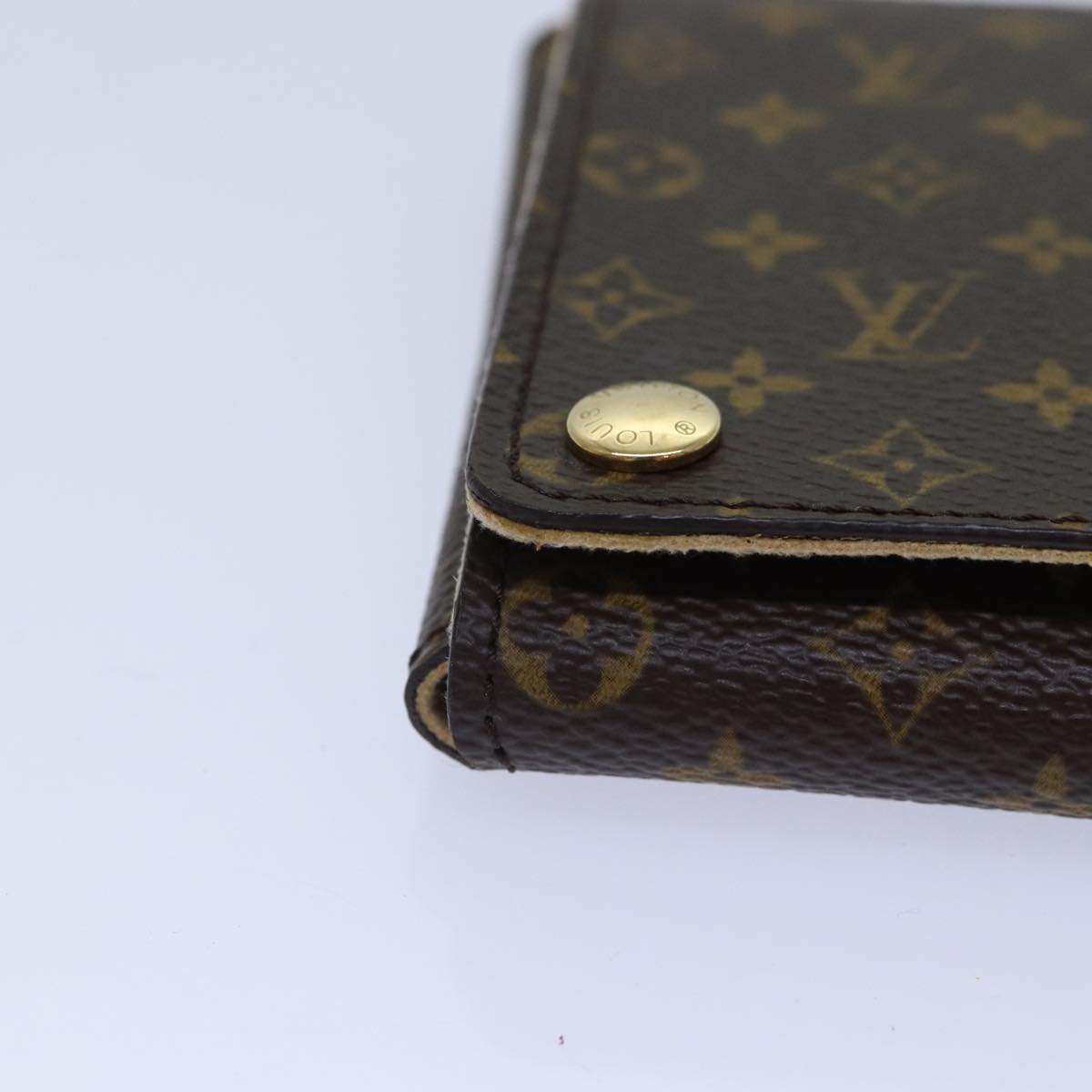 LOUIS VUITTON Monogram Accessory Case LV Auth bs17630