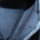 BURBERRY Nova Check Hand Bag Canvas Beige Silver Auth bs17636-22