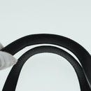 BURBERRY Nova Check Hand Bag Canvas Beige Silver Auth bs17636-9