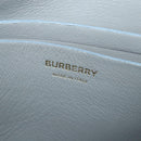 BURBERRY Shoulder Bag Patent leather Gray Gold Auth bs17639-16