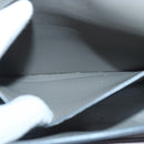 BURBERRY Shoulder Bag Patent leather Gray Gold Auth bs17639-20