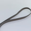 BURBERRY Shoulder Bag Patent leather Gray Gold Auth bs17639-8