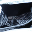 PRADA Tote Bag Nylon Gray Silver Auth bs17648-22