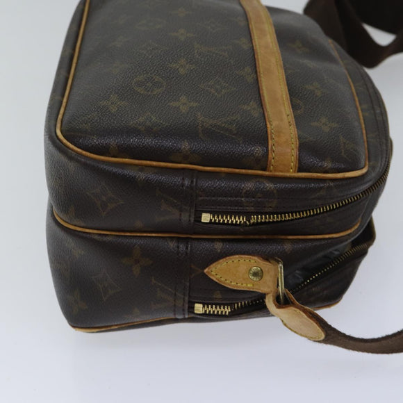 LOUIS VUITTON Monogram Reporter PM Shoulder Bag M45254 LV Auth bs17676