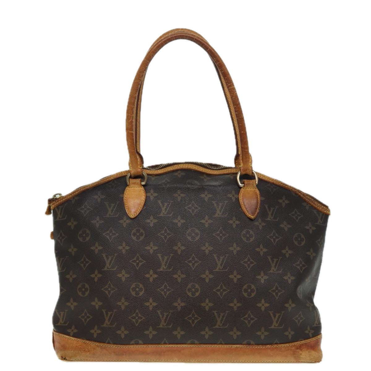 LOUIS VUITTON Monogram Lockit Horizontal Hand Bag M40104 LV Auth bs17707