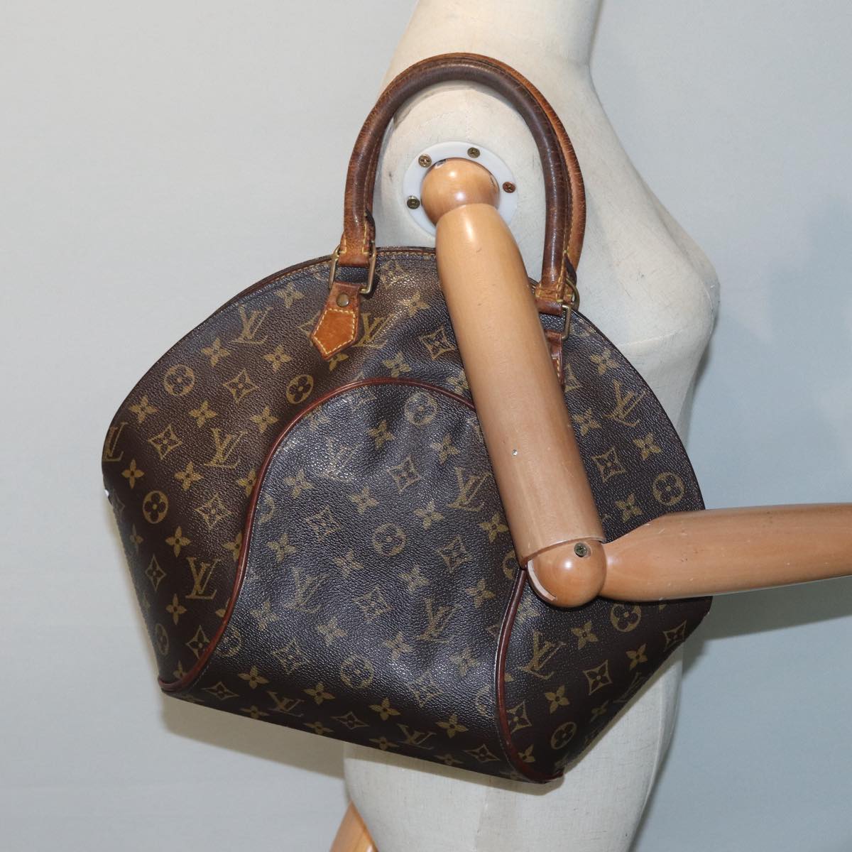 LOUIS VUITTON Monogram Ellipse MM Hand Bag M51126 LV Auth bs17737