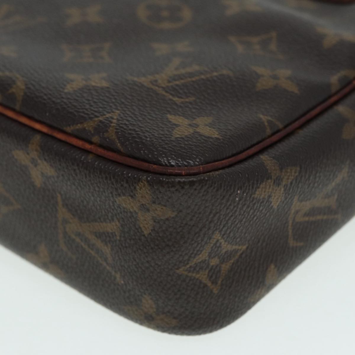 LOUIS VUITTON Monogram Compiegne 23 Clutch Bag M51847 LV Auth bs17738