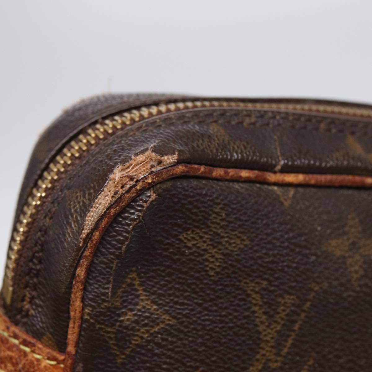 LOUIS VUITTON Monogram Marly Dragonne GM Clutch Bag M51825 LV Auth bs17741