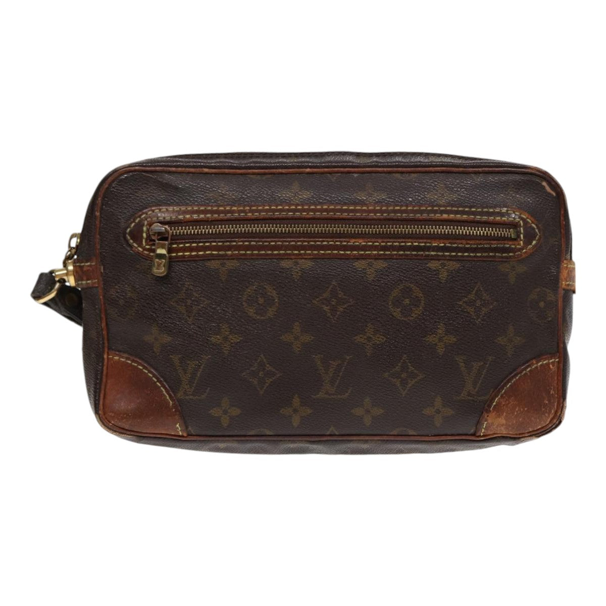 LOUIS VUITTON Monogram Marly Dragonne GM Clutch Bag M51825 LV Auth bs17741