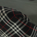 Burberrys Nova Check Blue Label Hand Bag Canvas Khaki Auth bs17782-9