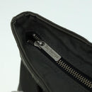 Burberrys Nova Check Blue Label Hand Bag Canvas Khaki Auth bs17782-10