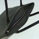 Burberrys Nova Check Blue Label Hand Bag Canvas Khaki Auth bs17782-6