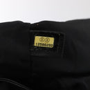 CHANEL Paris Biarritz MM Tote Bag Coated Canvas Black Silver CC Auth bs17785-11