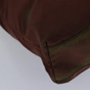 PRADA robot Hand Bag Nylon Brown Auth bs17789-10