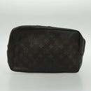 LOUIS VUITTON Monogram Trousse Toilette Clutch Bag 2 Set LV Auth bs17805-12