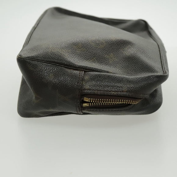 LOUIS VUITTON Monogram Trousse Toilette Clutch Bag 2 Set LV Auth bs17805