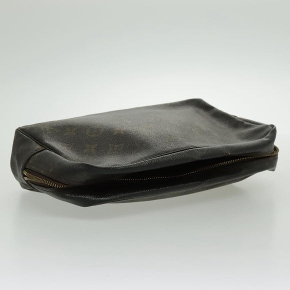 LOUIS VUITTON Monogram Trousse Toilette Clutch Bag 2 Set LV Auth bs17805