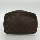 LOUIS VUITTON Monogram Trousse Toilette Clutch Bag 2 Set LV Auth bs17805-3