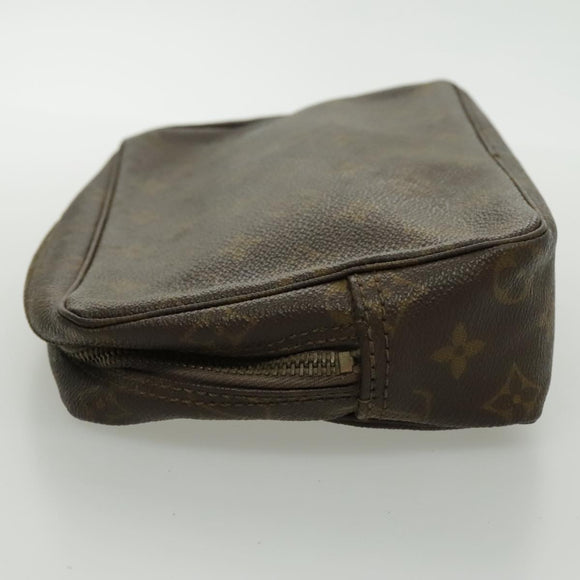 LOUIS VUITTON Monogram Trousse Toilette Clutch Bag 2 Set LV Auth bs17805