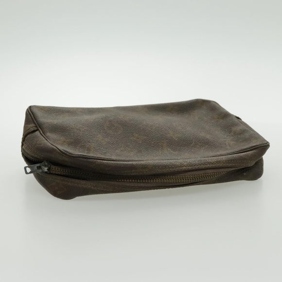 LOUIS VUITTON Monogram Trousse Toilette Clutch Bag 2 Set LV Auth bs17805